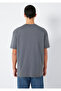 Printed Gray T-Shirt Loose Fit / Relaxed Fit 0612840-80776 - 5