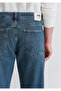 Marlon Classic Denim Puslu Jean Trousers 0019166-87850 - 7
