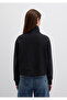 Semi-Zip Black Sweatshirt 1S10391-900 - 3