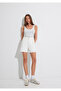 Millie White Jean Shorts 1458989753