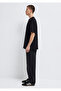 Pro Logo Printed Black T-Shirt Loose Fit / Relaxed Fit 0613087-900 - 5