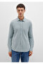 Green Knitted Shirt Slim Fit / Slim Fit 0211513-70131 - 4
