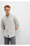 Striped Khaki Shirt Slim Fit / Slim Fit 0211402-91332 - 2
