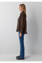 Brown Shirt with Pocket Detail Oversize / Wide Cut 1211181-88067 - 4
