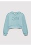Logo Dog Printed Green Sweatshirt 7S10126-71748 - 3