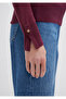 Crew Neck Claret Red Sweater Slim Fit / Slim Fit 1710510 -70415 - 8