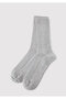 Silvery Gray Boot Socks 1912747-70077