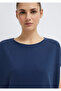 Lux Touch Navy Blue Modal T-Shirt Loose Fit / Loose Comfortable Fit167245-70487 - 6