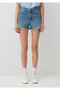 Cherry 90S Shaded Indigo Blue Jean Shorts 1410022-87070 - 4
