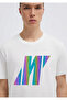 Pro Reflector Logo Printed White T-Shirt Regular Fit / Normal Cut 066255-30701 - 7