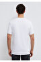 Logo Printed White T-Shirt Slim Fit / Slim Fit 0610360-620 - 6