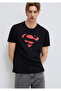 Superman Printed Black T-Shirt Slim Fit / Slim Fit066875-900 - 2
