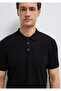 Black Polo T-Shirt Slim Fit / Narrow Cut 064946-21842 - 7