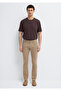 Jake Black Dark Beige Gabardine Trousers 0042281549 - 3