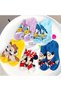 5 Pairs of Women's Cute Characters Tie-Dye Socks Set