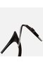 Women's Black Stone Evening Dress High Heel Sandals - 3