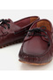 Men's Leather Burgundy Flexible Sole Casual Loafer - 3