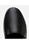 Women's Leather Black Ultra Flexible Sole Comfort Shoes - 4