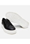 Men's Leather Black High-Sole Sports Shoes - 6