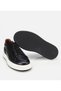 Men's Leather Black Soft Textured Casual Shoes - 6