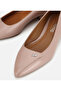Genuine Leather Natural Women's Ballerinas - 4