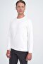 Men's Ts 892 Slim Fit Ecru Sports T-Shirt - 5