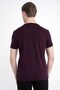 Comfort Fit Crew Neck 97% Stretch Cotton Plum T-Shirt Ts 885 - 7