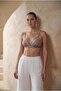 Braletli Linen Textured Women's Pajama Set - Lx.26234 Neutral - 6