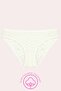 1501 Women's Heart Patterned 100% Cotton Bikini Briefs, Pack of 10 - 2