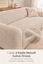 Soft Welsoft Elastic 3-Seater Sofa Cover Non-Slip, Flexible Washable Sofa Cover