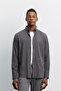 Men's Gray Alttan Britli Soft Touch Long Sleeve Comfort Fit Shirt A62Y2022