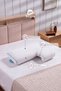 Double Special Arm Support Visco Orthopedic Sleeping Pillow 65*49*31*12 cm - 4