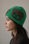 Bear Patterned Long Beanie - 2