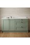 Mussel Chrome 128 mm Handle Luxury Country Kitchen Furniture Cabinet Drawer Handle - 2