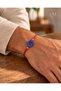 Red String Macrame Braided Handmade Syriac Evil Eye Bead Bracelet - 2