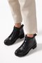 Genuine Leather Daily Use Zippered Half Boots Women's Boots / Bootie Dc2014 - 3