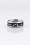 316L Steel Heart Beat Men's Ring - 2