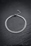 Retro 4mm Men's Steel Bracelet - Ka1052Gm - 8