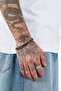 Steel Oxide Chain Men's Bracelet Ka1208Gm