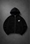 Crupt Reflective Nova Boxy Crop Men's Jacket Zip Hoodie - 2