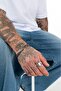 Men's Bracelet - Steel Oxide Chain Ka1207Gm