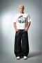 Charcoal Black Super Baggy Black Men's Jean Pants - 3