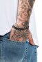 Steel Oxide Chain Men's Bracelet Ka1208Gm - 3