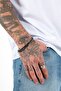 Steel Oxide Chain Men's Bracelet Ka1208Gm - 4