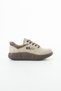 Women's Brown Orthopedic Sole Lace-Up Casual Sports Shoes - Comfortable and Lightweight Seferi222 - 8