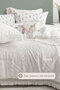 Clara 7 Piece Duvet Cover Bedding Set / Comfort Cream - 3