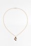 316L Steel Turtle Necklace and Earring Set Ka5009Ks - 2