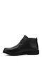 Women's Black Oxford Mold Rubber Sole Genuine Leather Boots - 5
