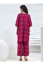 Pink Printed Cotton Ethnic Tunic and Trousers Co-Ords - 4