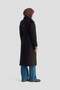 Aller Detailed Buttoned Coat Black - 5